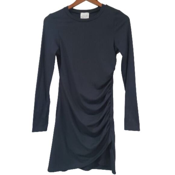 Francesca's Dress Womens Size Medium Black Ribbed Party Whimsygoth Goth LBD - Picture 1 of 10